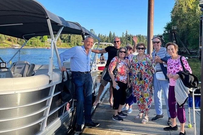2-Hour Sunset River Cruise on the Stunning Willamette River - The first stretch on the water: downtown skyline, Aerial Tram, and jet-boat energy