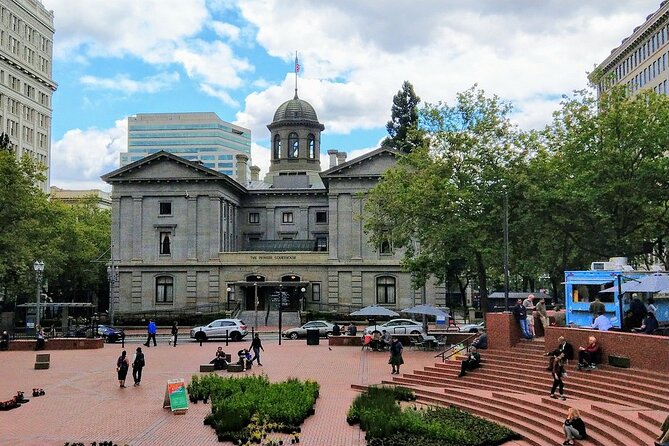 A Guided Walking Tour of Fabulous Downtown Portland, Oregon - Pioneer Courthouse Square: the best place to start downtown Portland