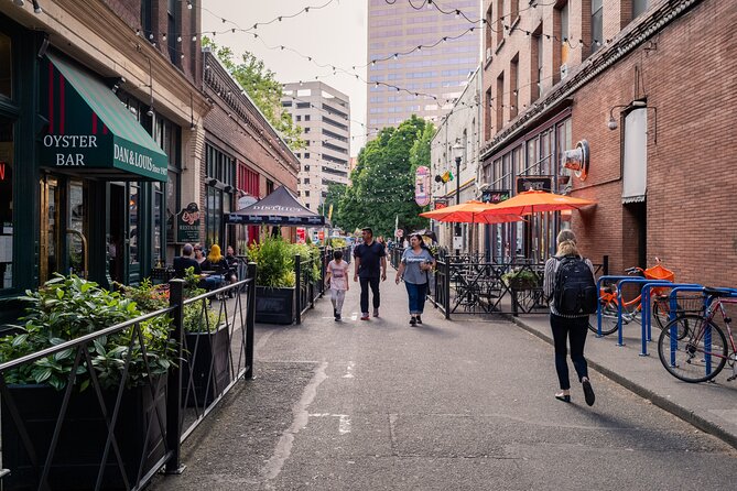 A Guided Walking Tour of Fabulous Downtown Portland, Oregon - Oregon Historical Society and Richard Haas mural: how the past shows up in the present