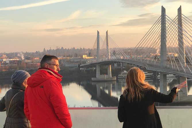 Aerial Tram Ride with Doughnuts at Sunrise in Portland Oregon - Why a 6:30 am sunrise tram ride feels different