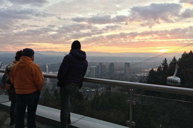 Aerial Tram Ride with Doughnuts at Sunrise in Portland Oregon - Director Park pickup: the one logistics detail that matters