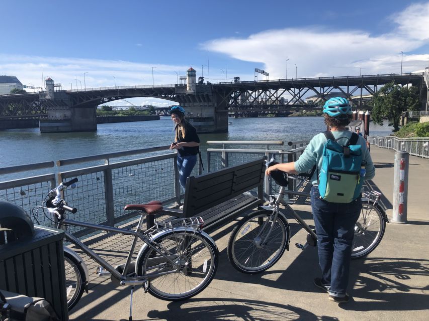 Bike Portland: Bridges, Neighborhoods, Poetry, and Roses - Bridges and river viewpoints: the modest climbs you actually remember