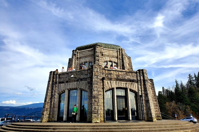 Columbia Gorge Waterfalls and Mt. Hood Tour - Full Day - Vista House and Latourell Falls: The Gorge’s Best Opening Act