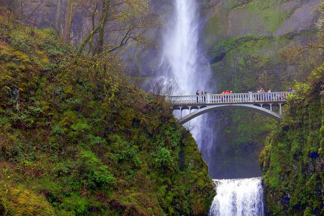Columbia River Gorge Waterfalls Tour from Portland, OR - Horsetail Falls: A Misty Stop Just Off the Highway