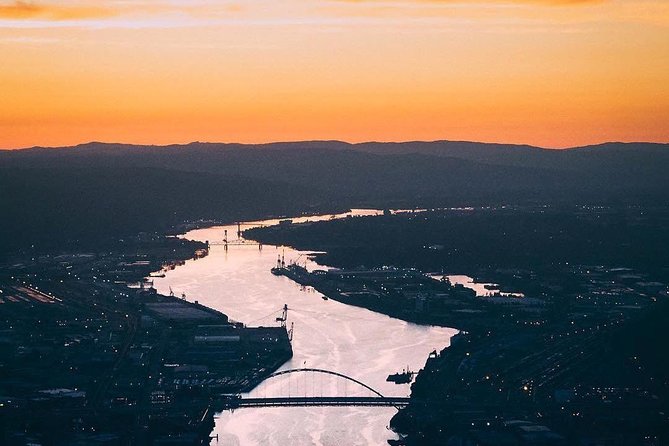 Downtown Portland Air Tour by Envi Adventures - The Willamette and the Bridge Moment: Tilikum Crossing