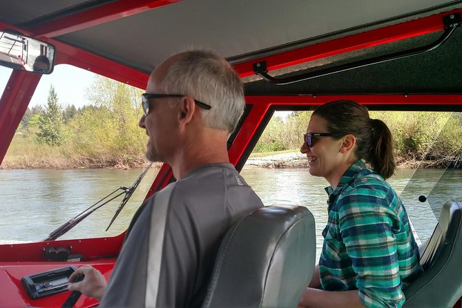 Guided Jetboat Tour for Six -Private - Mid-Ride Breaks and Stretch Time on the Water