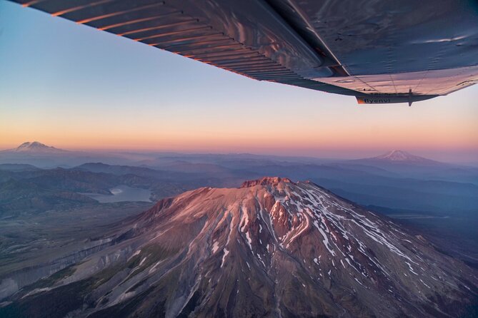 Mt. St. Helens Air Tour by Envi Adventures - The heart of the trip: flying around Mt. St. Helens’ crater