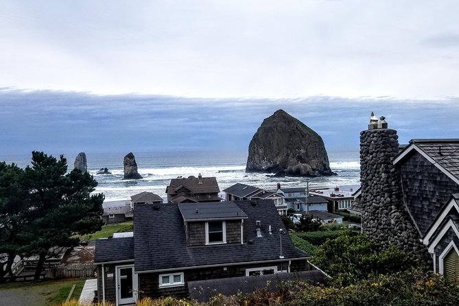 Oregon Coast Tour and Wine Tasting From Portland- Full Day Tour - Cannon Beach Stroll Time: Town Energy, Shops, and Seafood Options