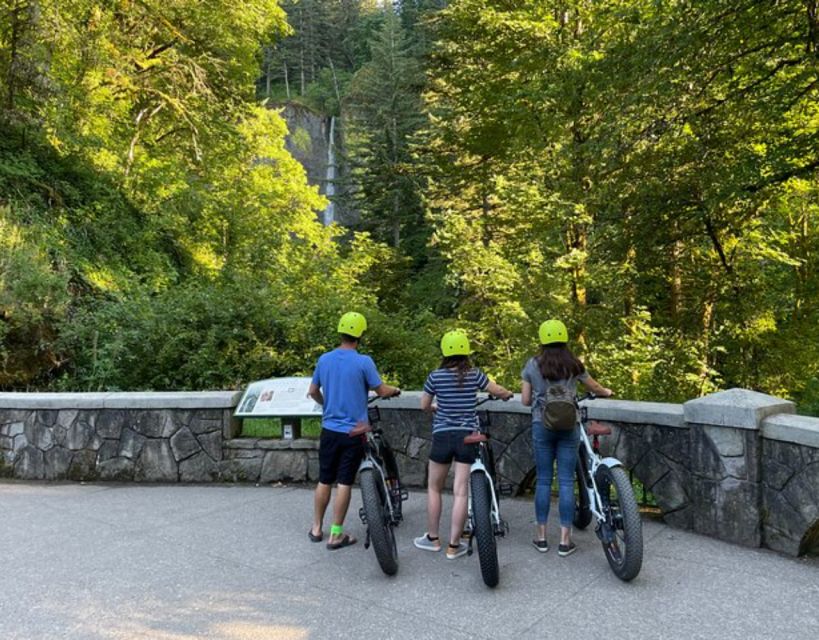 Portland: Multnomah Falls E-Bike Tour in the Columbia Gorge - Bridal Veil Falls (Oregon): a long-ish stop that’s worth it