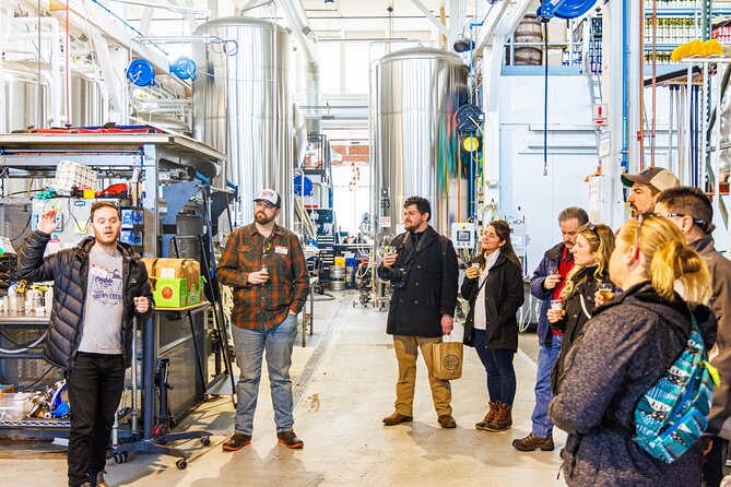 Portland's Best Craft Beverages Bus Tour - East Bayside Start: Exclusive Brewery Access in 45 Minutes