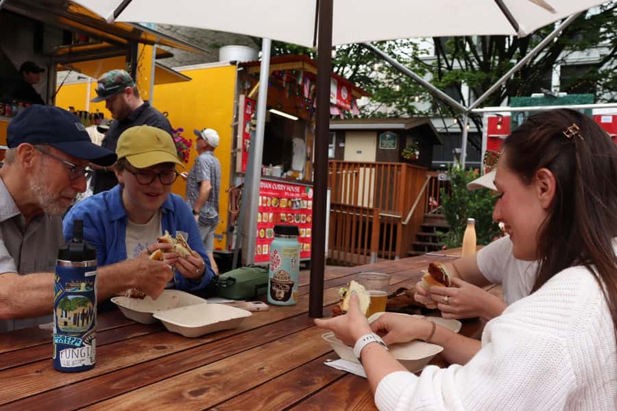 Portland: Secret Food Tour with Local Guide - The food cart craze and the first big tasting