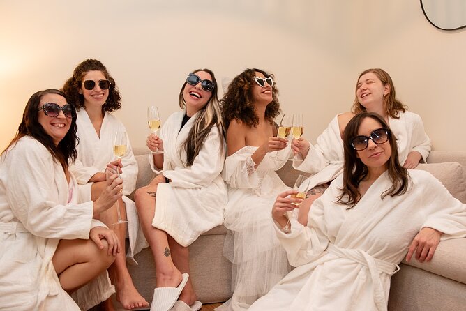 Portland: Wine Tasting + Vinotherapy Tub Soak at The Wine Spa - The private vinotherapy room: warm tub, minerals, and red wine