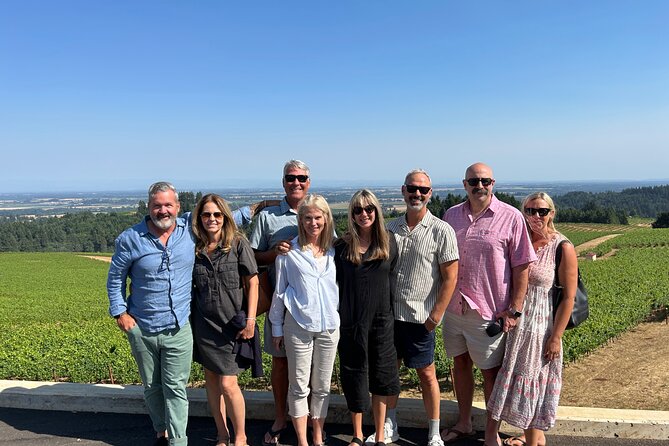 Private Oregon Wine Tour - Bring Up To 10 People - Three Wineries - A Private Willamette Valley Day for Up to 10 People