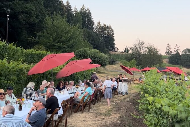 Private Oregon Wine Tour - Bring Up To 10 People - Three Wineries - Comfort In Transit: Snacks, Bottled Water, and A/C