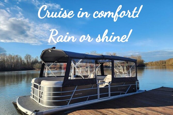 Scenic 2-Hour River Cruise to the Majestic Willamette Falls! - The crown moment: Willamette Falls, the horseshoe shape, and the locks nearby