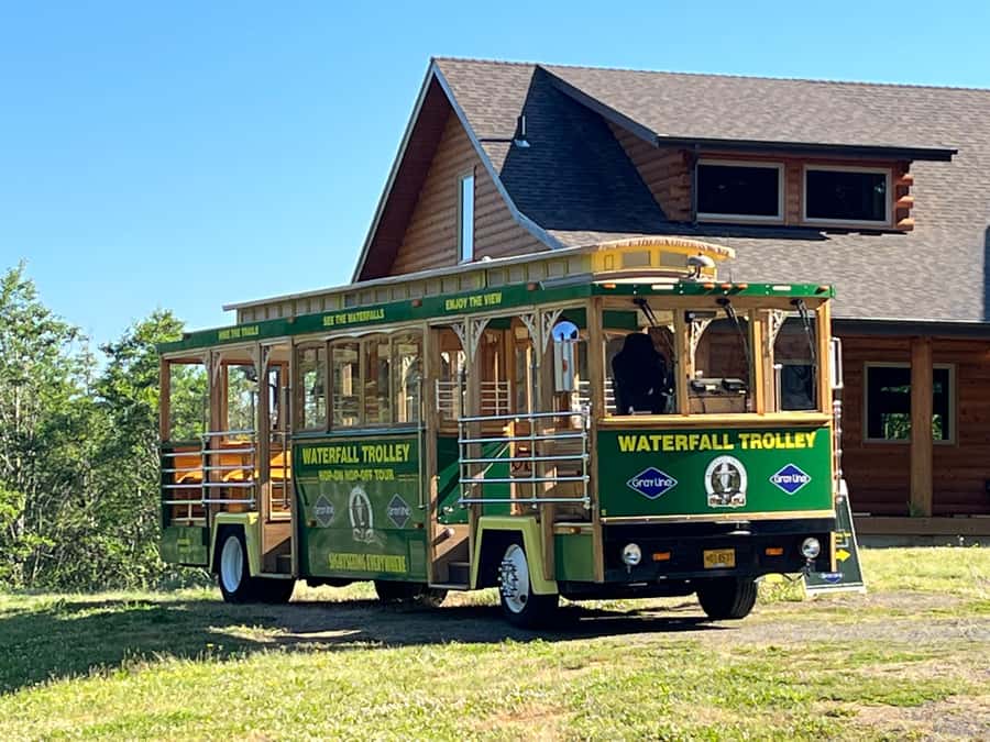 Waterfall Express -PDX: Waterfall Trolley Tickets + Transfer - The Waterfall Trolley Pass: Hop-On Hop-Off at Your Pace