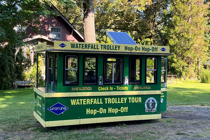 Waterfall Hop-On Hop-Off Trolley Tour Multnomah Falls Day Pass - Benson Bridge, Triple Falls, and Horsetail Falls