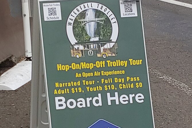Waterfall Hop-On Hop-Off Trolley Tour Multnomah Falls Day Pass - How to spend your hop-off time (without getting stuck)